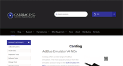 Desktop Screenshot of cardiag.com